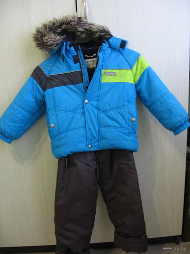 Комплект для мальчика куртка+брюки теплые болиний ( синтепон+ подкладка)