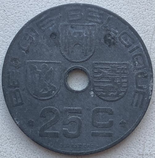 Бельгия 25 сантимов 1944 г.