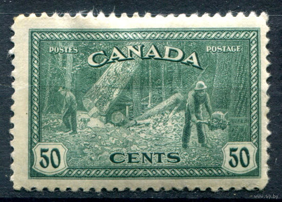 Британские колонии - Канада - 1946г. - ландшафты, виды, 50 с - 1 марка - MH [Mi 239]. #3-WB-100-A-1