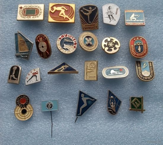 Значки. Спорт.