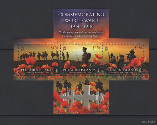 Питкерн острова 2014** Первая Мировая Война