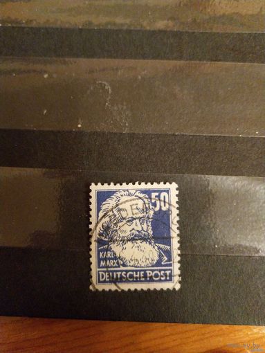 1948 Советская зона оккупация Германии мих 224 Карл Маркс (3-13)