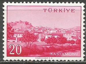 Турция. Город Кастамону. 1959г. Mi#1685.