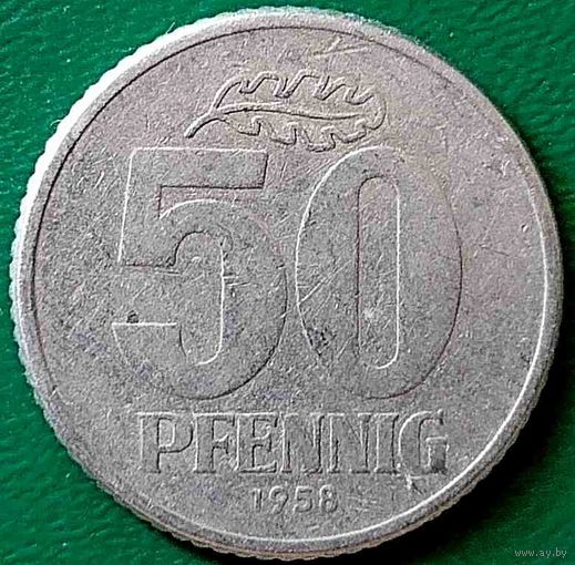 Германия ГДР 50 пфеннигов 1958 А