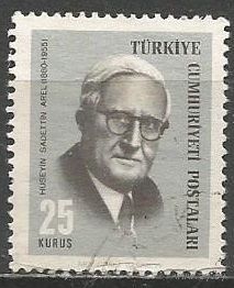 Турция. Хусейн С.Арель. Музыкант. 1966г. Mi#1990.