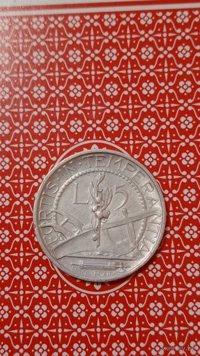 Сан Марино 5 лир 1933