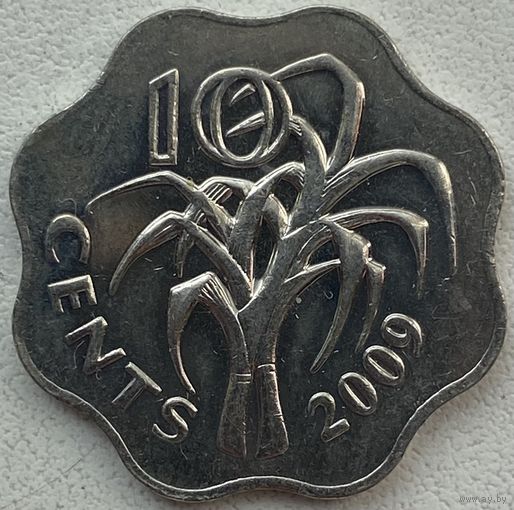 Свазиленд 10 центов 2009 г.
