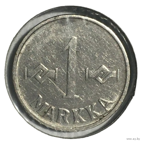Финляндия 1 марка, 1958 (холдер)