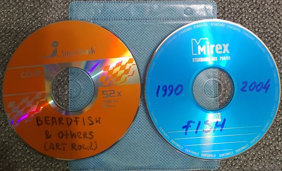 CD MP3 BEARDFISH, FISH - 2 CD.