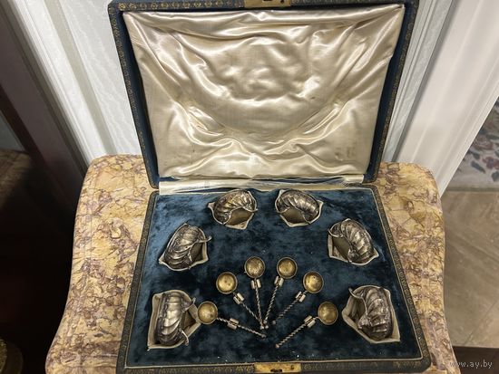 Солонки серебро