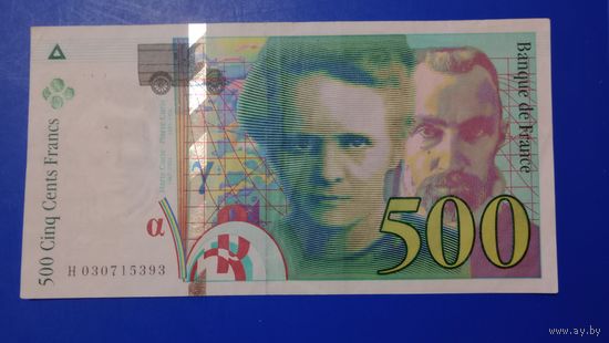 Франция 500 франков 1994