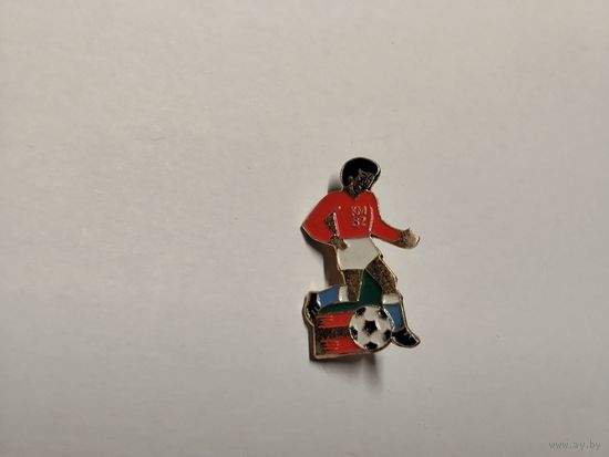 Футбол Кожанный мяч 1982