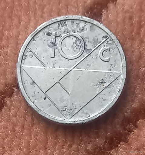 Аруба 10 центов 2014