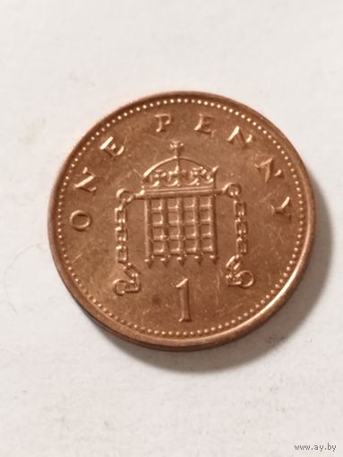 Великобритания 1 пенни 2007