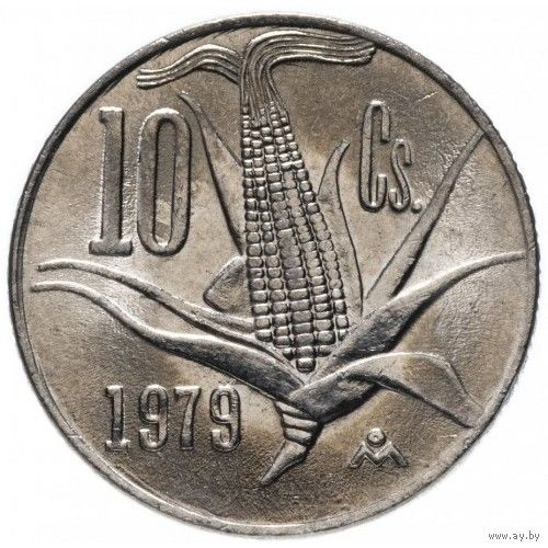 Мексика 10 сентаво, 1979 UNC