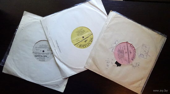 10" Фонохрестоматия "Комплект из 3-х пластинок"