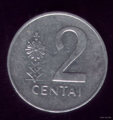 2 цента 1991 год Литва