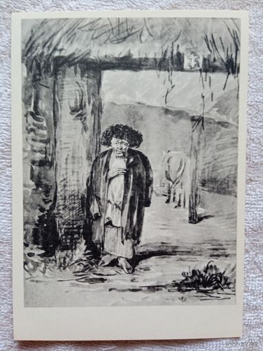 Тургенев. Автоиллюстрация к рассказу "Касьян с Красивой Мечи"