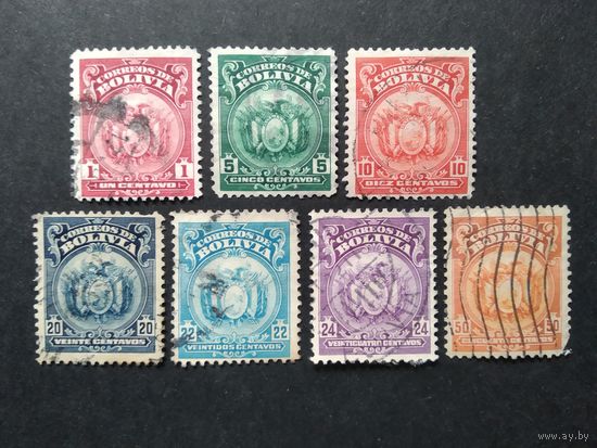 Боливия\1209\1919 Стандарт. Герб.