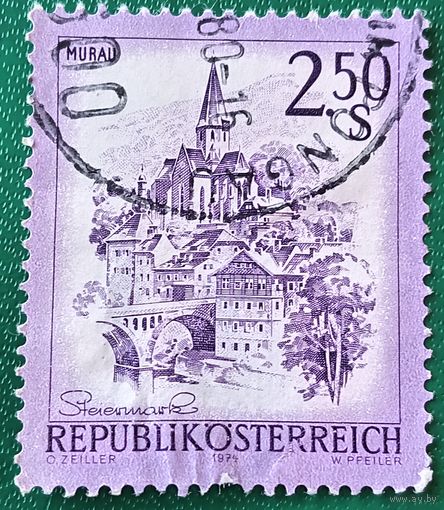 Австрия 1974. Город Мурау в федеральной земле Штирия