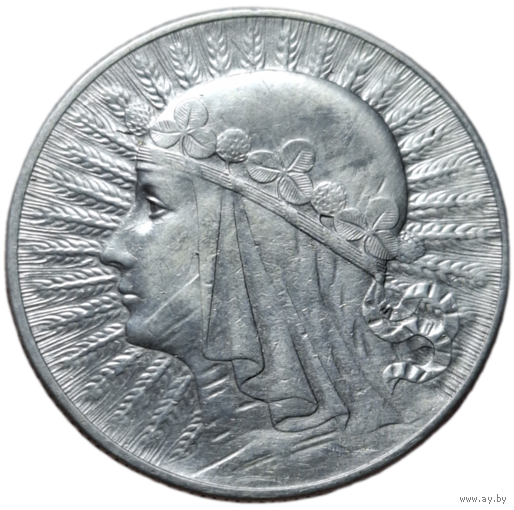 5 злотых 1932 красивая