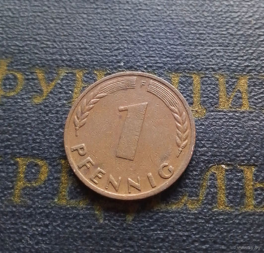 1 пфенниг 1969 (F) Германия ФРГ #04