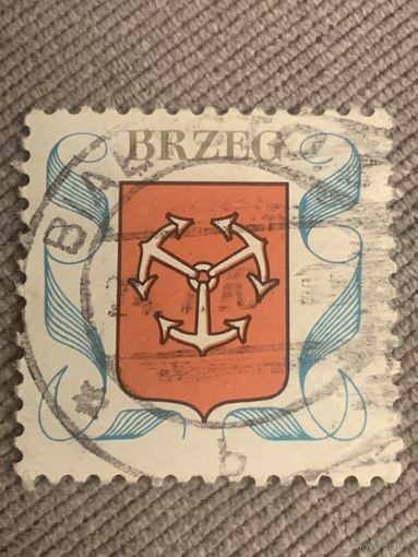 Польша. Герб города Brzeg