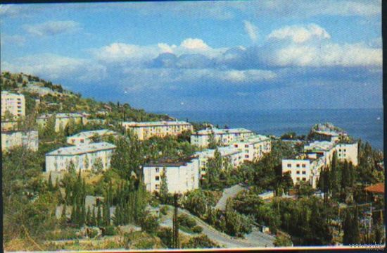 Крым. Гурзуф.Вид на новую часть города