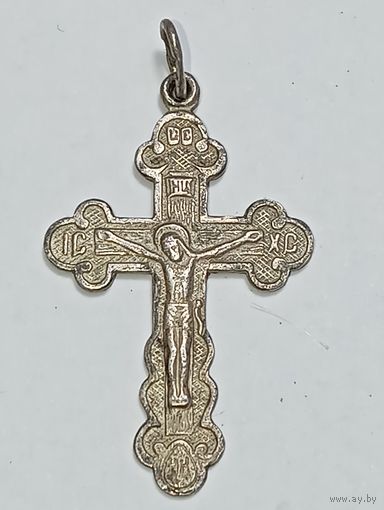 Крестик серебро  925 проба .