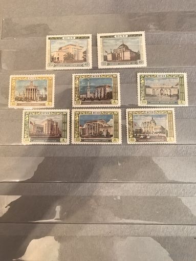 Лот чистых марок СССР 1955-1956 год(сельхоз выставка)
