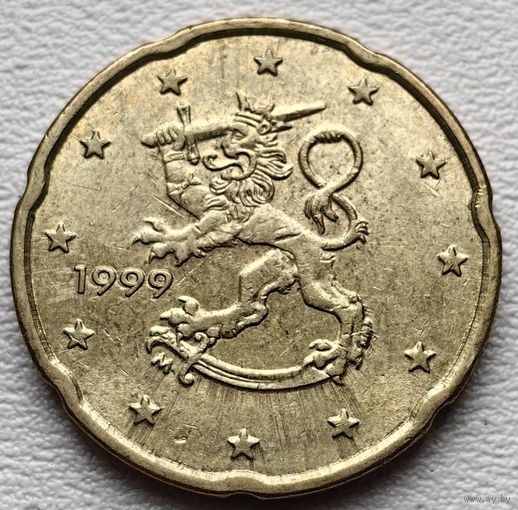Финляндия 20 евроцентов 1999
