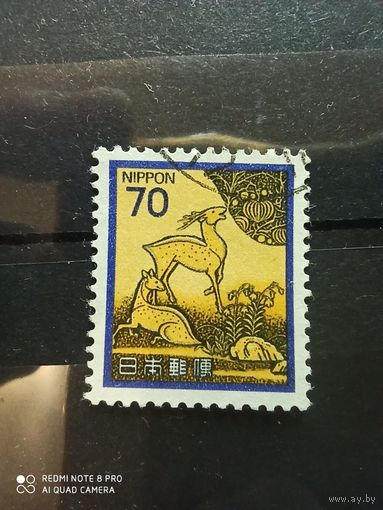 Япония 1982, стандарт,олень