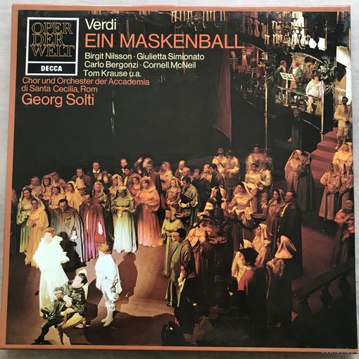 Verdi – Ein Maskenball 3LP BOX