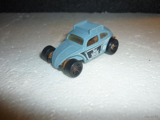Модель авто VW Beetle Split Window. Mattel-HotWheels. масштаб 1:64.