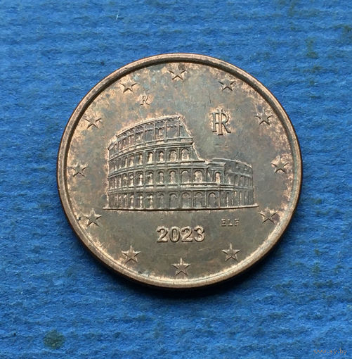 Италия 5 евроцентов 2023