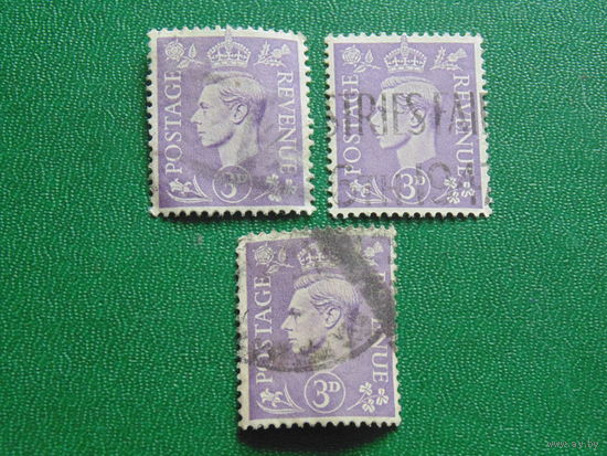 Великобритания. Король Георг VI.1937-41 г.