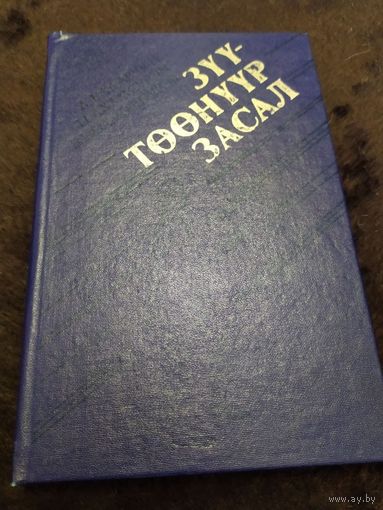 Зуу-Тоонуур Засал. Руководство по иглотерапии и прижиганию на монгольском.