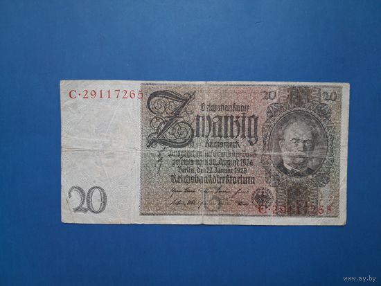 20 МАРОК 1929