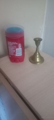 Подсвечник латунь
