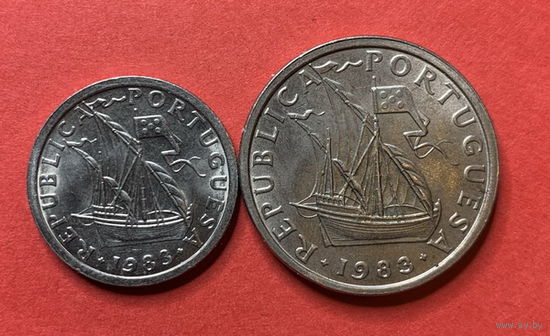 Португалия 2 монеты