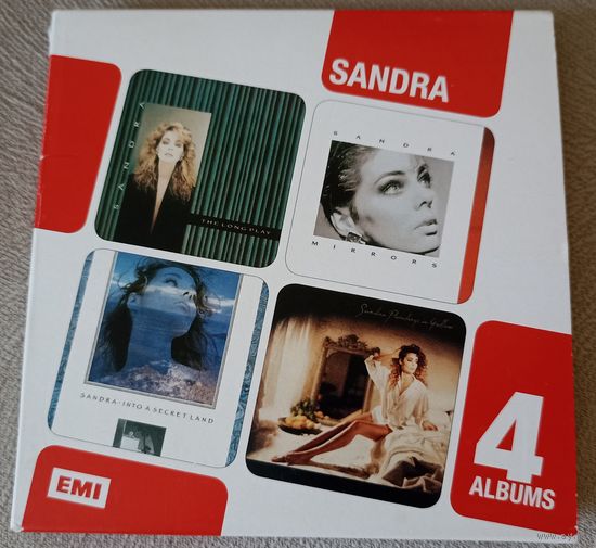 Sandra - The Long Play/Mirrors/Into A Secret Land/Painting In Yellow (4CD) (Европа)