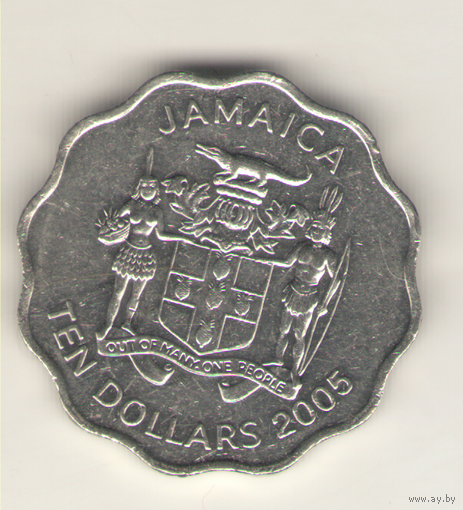 10 долларов 2005 г.