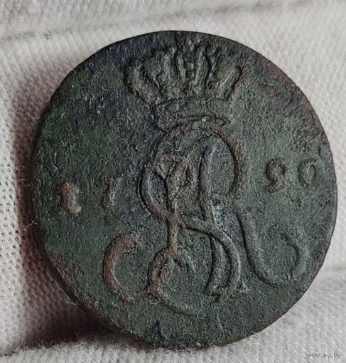 1 грош 1790 года С РУБЛЯ! МНОГО ЛОТОВ С РУБЛЯ!