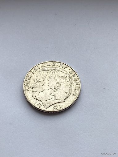 1 крона, 1981 г., Швеция