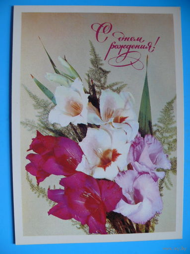 Дергилев И., С днем рождения! 1982, чистая.