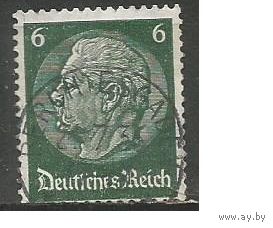 Германия. Президент П.Гинденбург. 1932г. Mi#484.