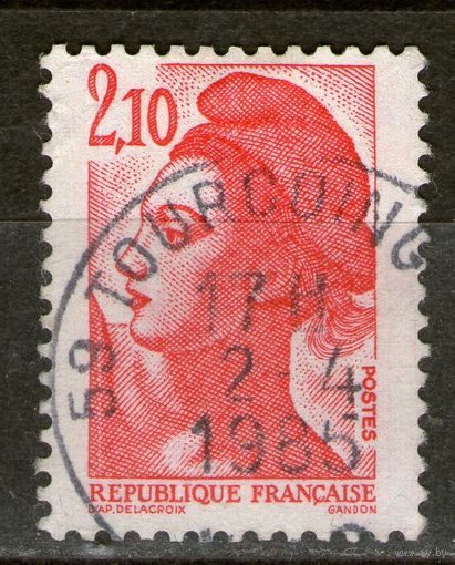 Франция. Гашеная. Лот-216