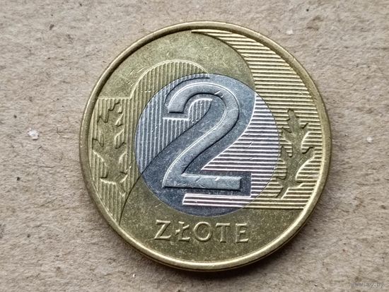 Польша 2 злотых, 2021г. (U-D-97)