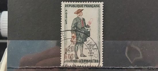 РАСПРОДАЖА ФРАНЦИЯ 1961г. Полная серия. Гаш.