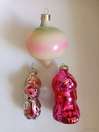 Елочные игрушки ссср Репка